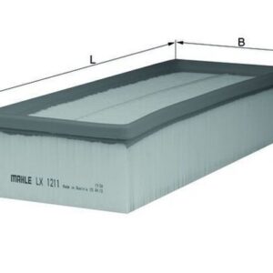 Filtro de Aire Mahle LX1211 para VW Passat, Caddy · Audi A3, Q3