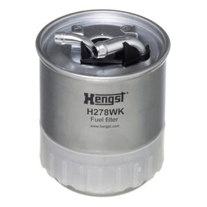 Filtro de Combustible Hengst Filter H278WK para Mercedes-Benz C220, Viano · Jeep Commander, Grand Cherokee