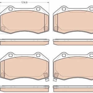 Pastilla de Freno Delantera TRW GDB1979 para Opel Corsa