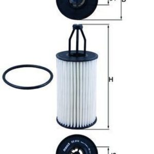 Filtro de Aceite Mahle OX814D para Mercedes-Benz E400, AMG C43