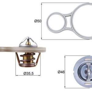 Termostato Mahle TX255 91 para Chrysler NEON, PT Cruiser · Mini MINI