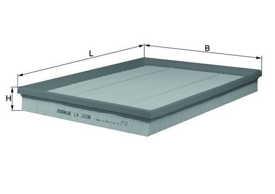 Filtro de Aire Mahle LX2036 para BMW X5