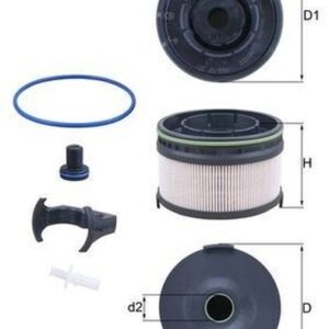 Filtro de Combustible Mahle KX533KIT para Mercedes-Benz E220d, C220d