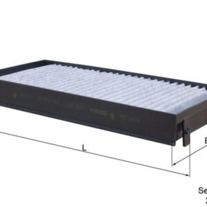 Filtro de Polen Mahle LAK221/S para BMW X5, X6