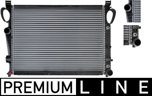 Radiador Mahle CR304 000P para Mercedes-Benz S350, S280