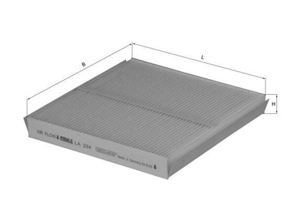 Filtro de Polen Mahle LA234 para BMW Z4, i8 · Alpina Roadster S, ROADSTER V8