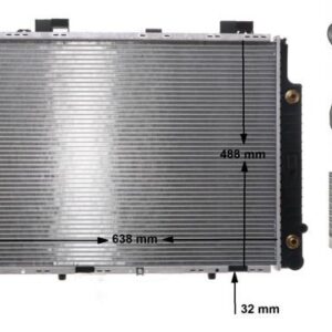 Radiador Mahle CR634 000S para Mercedes-Benz AMG E36, E280
