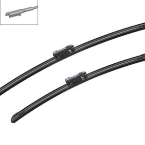Set Plumilla Delantera Bosch 3 397 007 696 para BMW 120d, 220d · Fiat Stilo