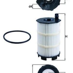 Filtro de Aceite Mahle OX350/4D para Audi R8, A6 · Lamborghini Gallardo, Gallardo Spyder